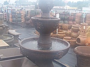 3 TIER ROUND FOUNTAIN